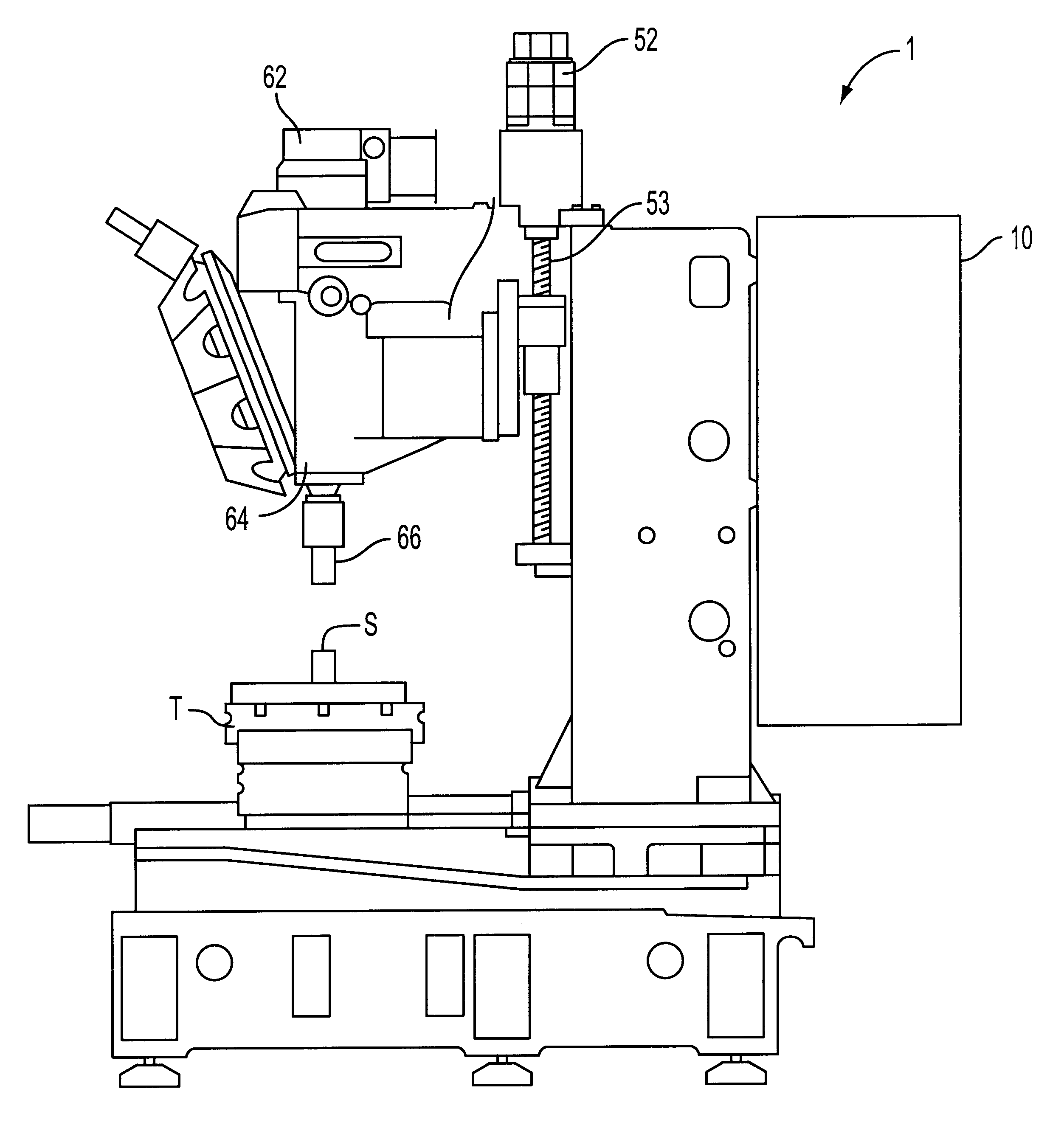 Method of correcting thermal displacement of machine tool
