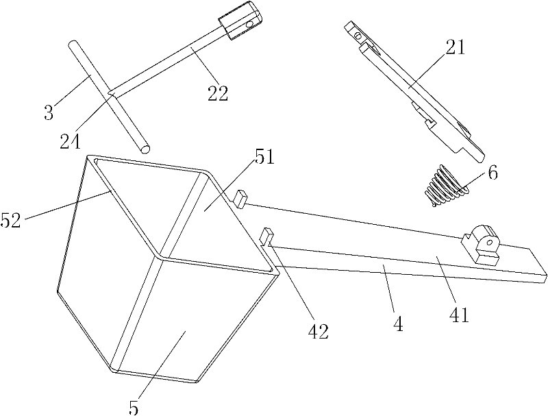 Push type quantifying spoon