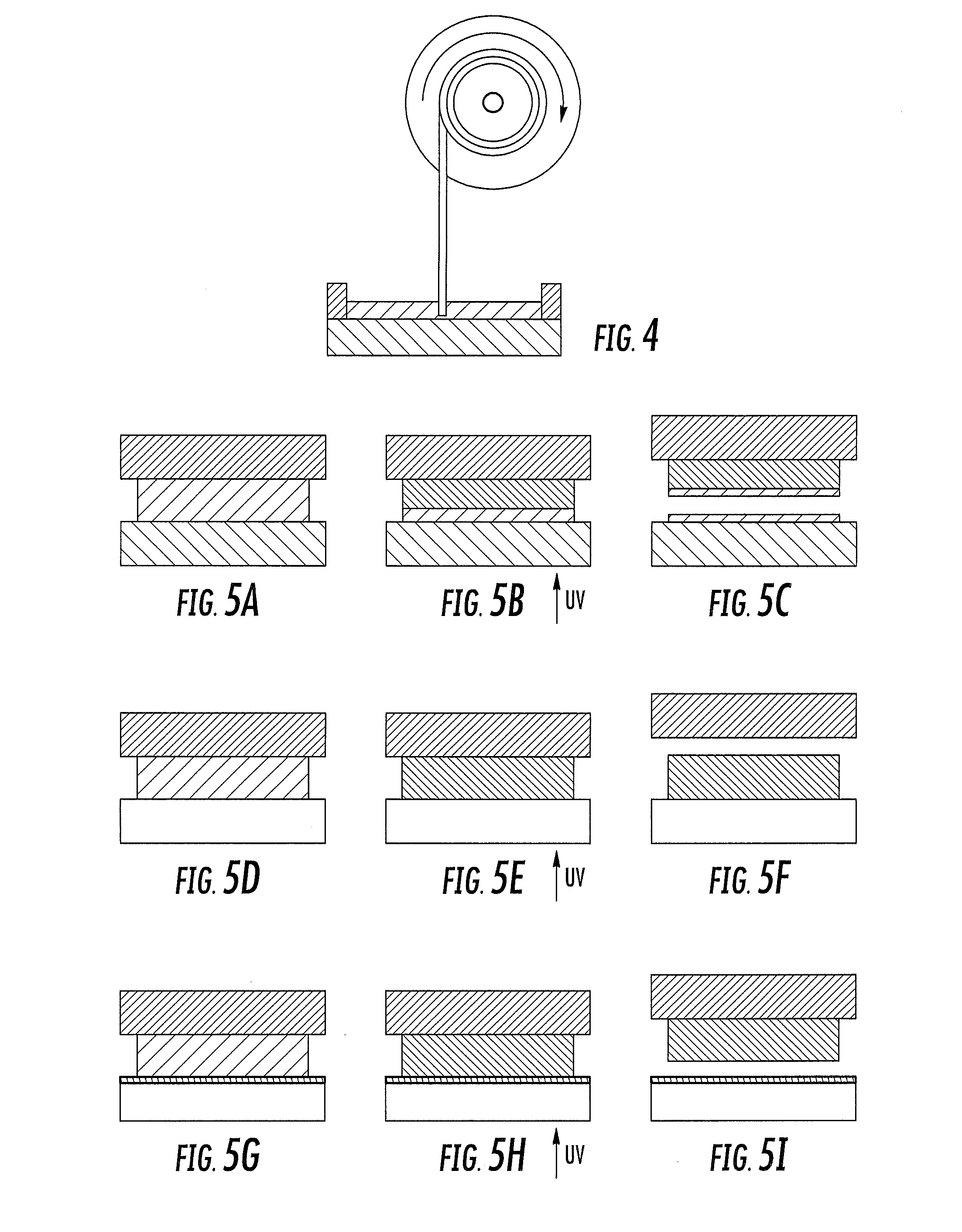 Method and apparatus for three-dimensional fabrication with feed through carrier