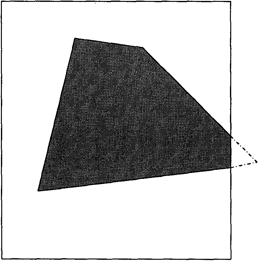Method for adjusting detection result of image quadrilateral frame