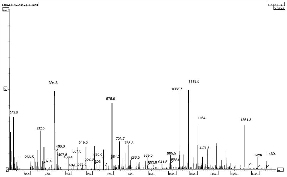 Amine compound as well as preparation method and application thereof