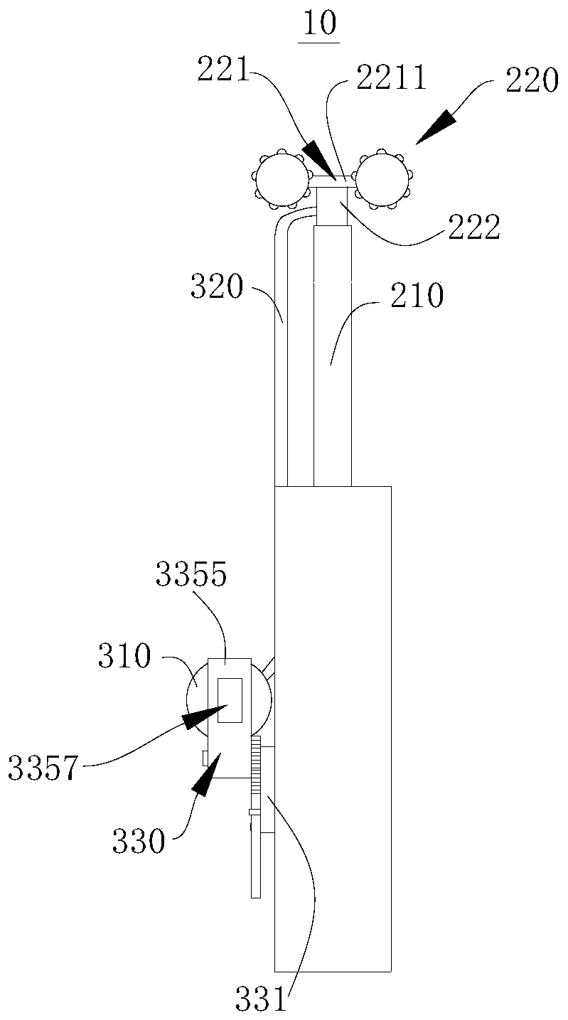 Oral massager for premature infants