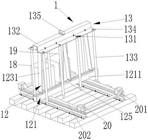 Mechanical-electrical-hydraulic integrated rapid sleeper changing device
