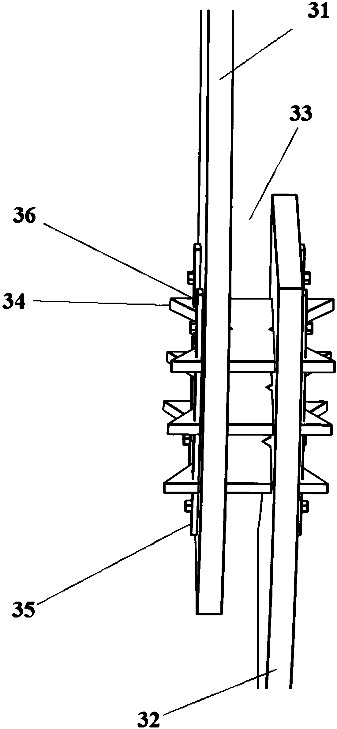 Replaceable arc-shaped soft steel plate combined energy dissipation damper for beam-column joints