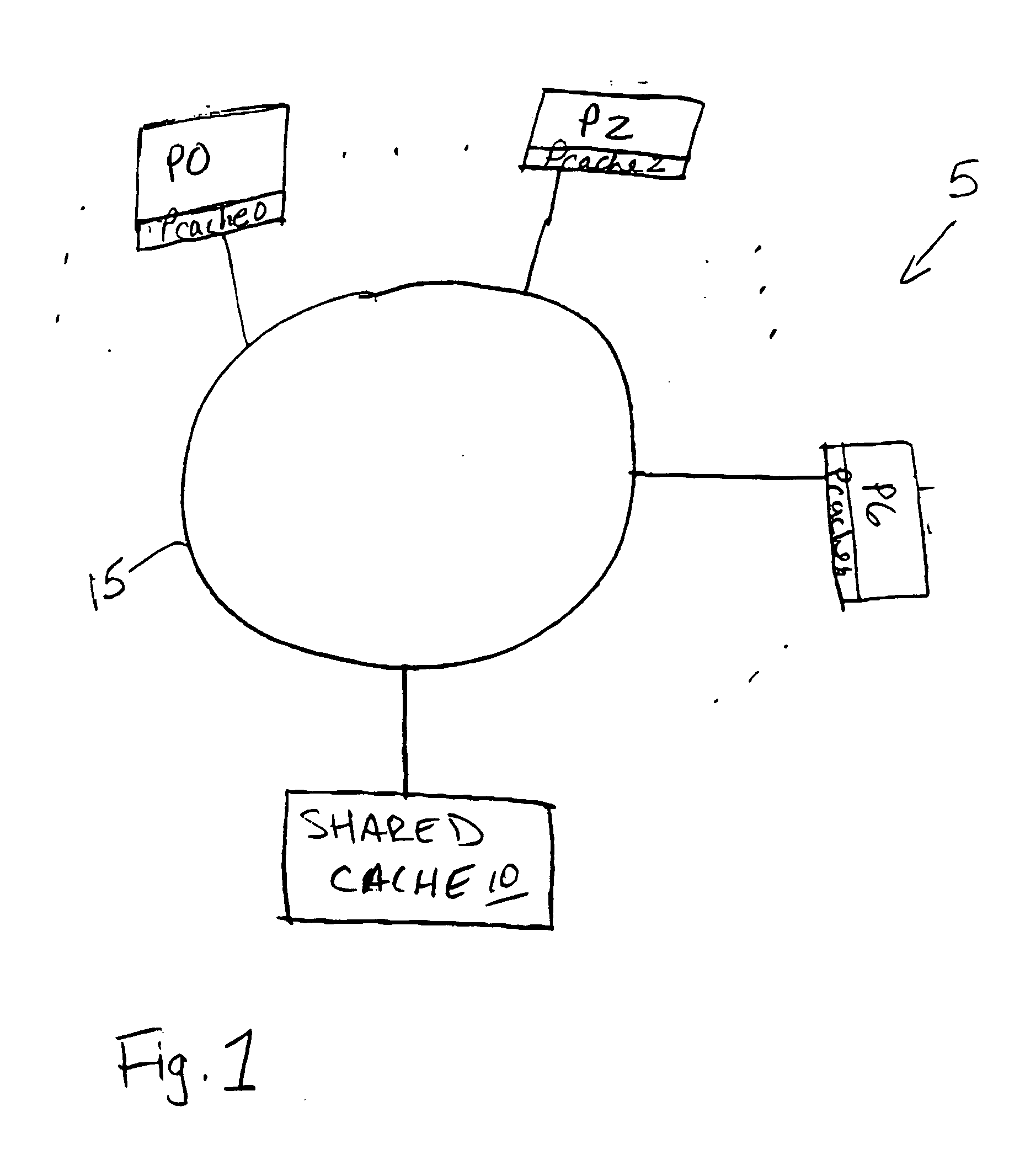 Protocol for maintaining cache coherency in a CMP