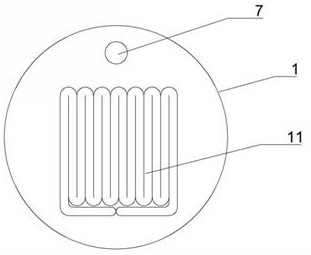 High-temperature-resistant epoxy resin purification device