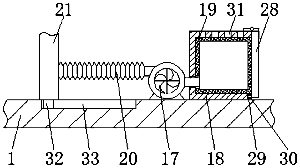 Intelligent production drilling device with automatic cleaning function