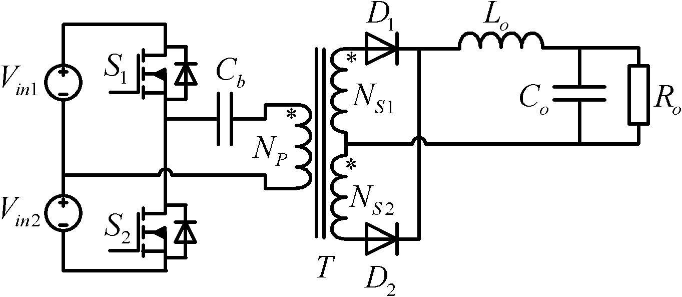 Dual-input direct-current (DC) converter