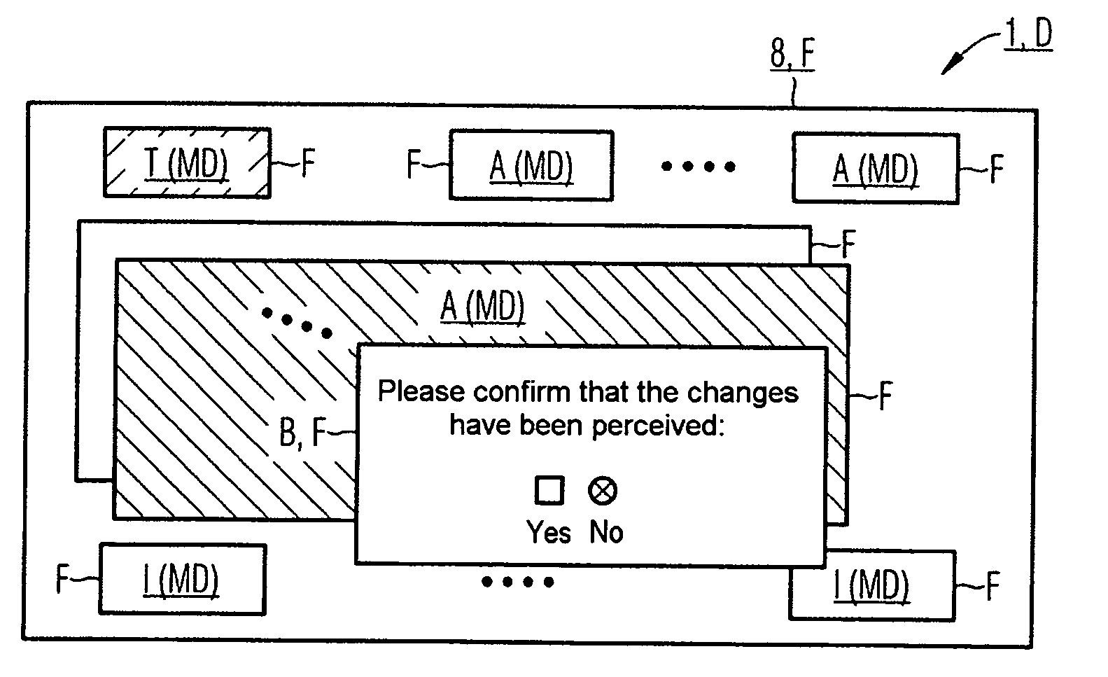 Method and apparatus for processing and outputting a version change for a data record which includes medical therapeutic advice items