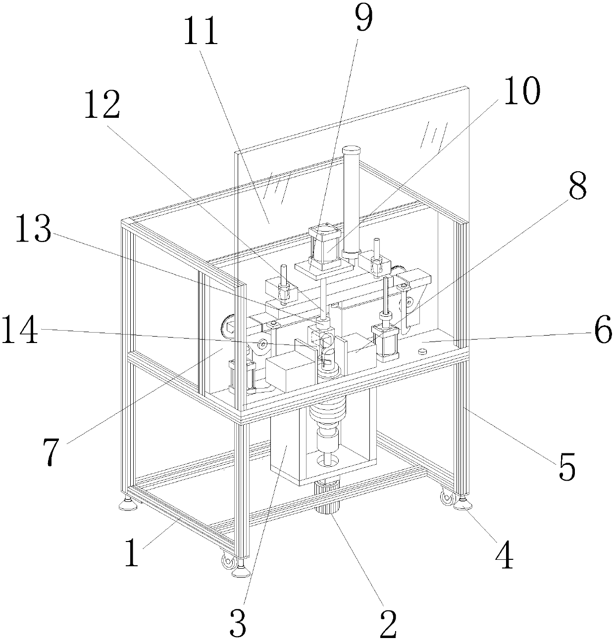 Molding device suitable for automobile trim processing