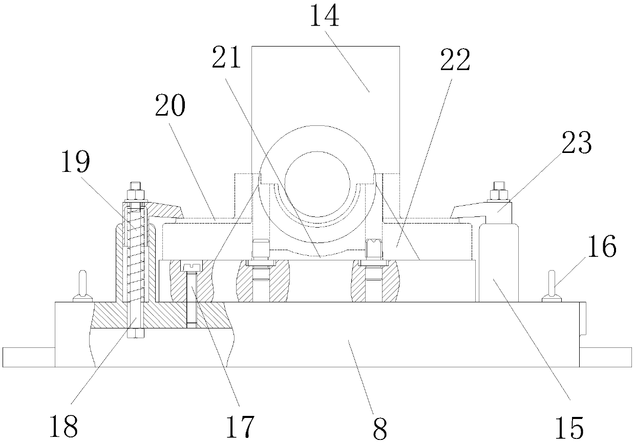 Molding device suitable for automobile trim processing