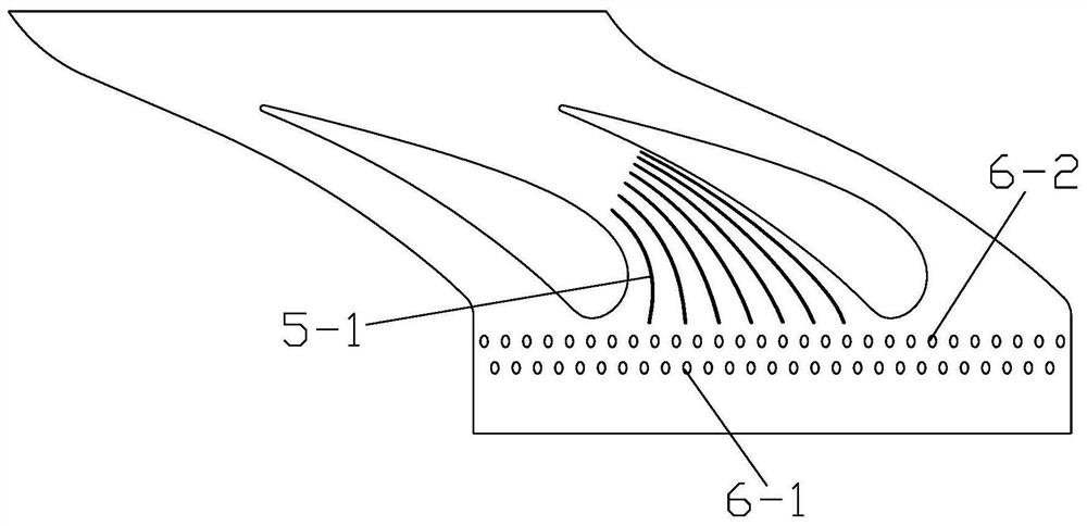 Micro-rib and air film hole combined cooling structure for turbine guider end wall