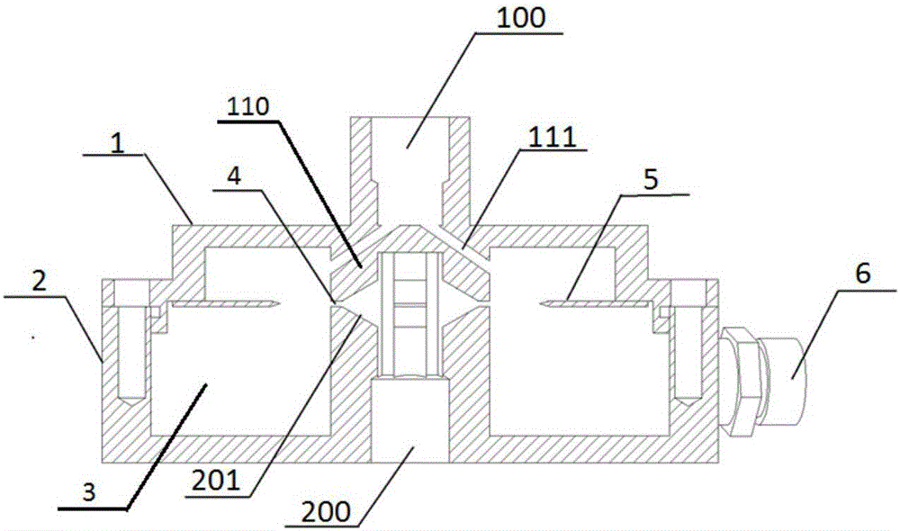 Reed type hydrodynamic ultrasonic gas-liquid-solid multi-phase mixer