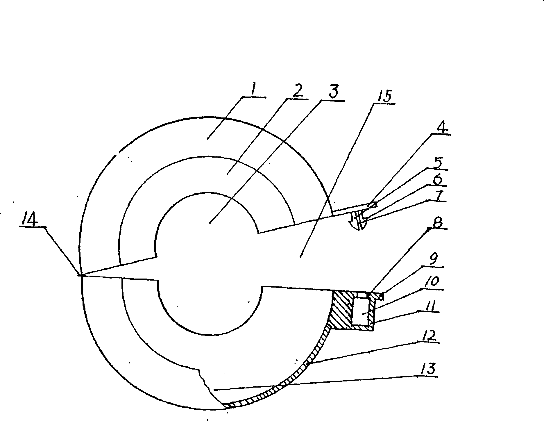 Live joint protection apparatus of gas meter