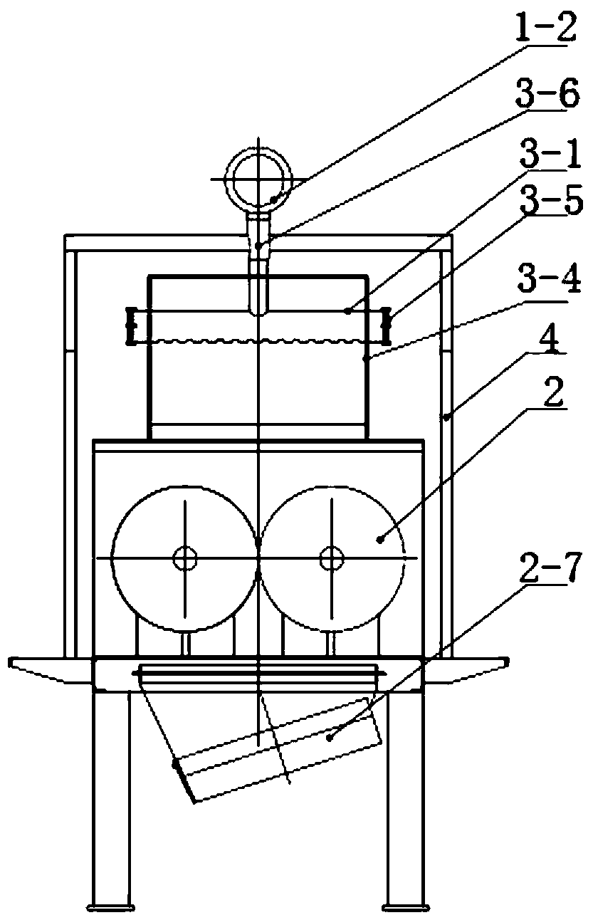 A step-by-step continuous stirring device and stirring method
