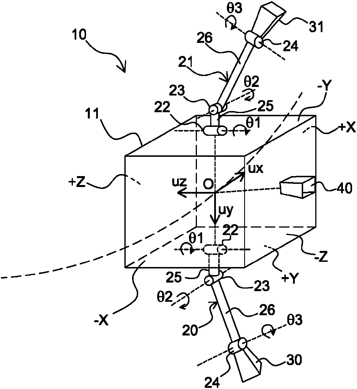 Method for controlling the orbit of a satellite in earth orbit, satellite and system for controlling the orbit of such a satellite