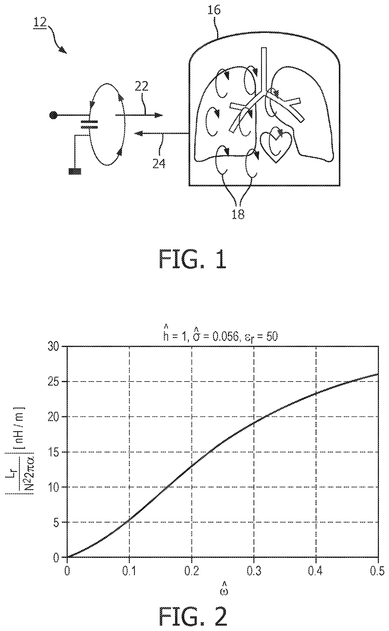 Inductive sensing system for sensing electromagnetic signals from a body