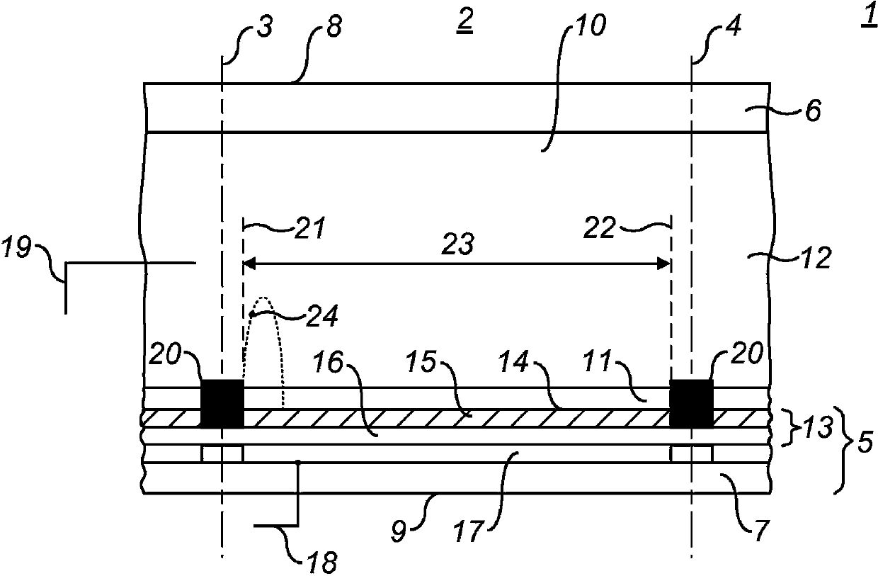 Method for preparing electrowetting display support plate