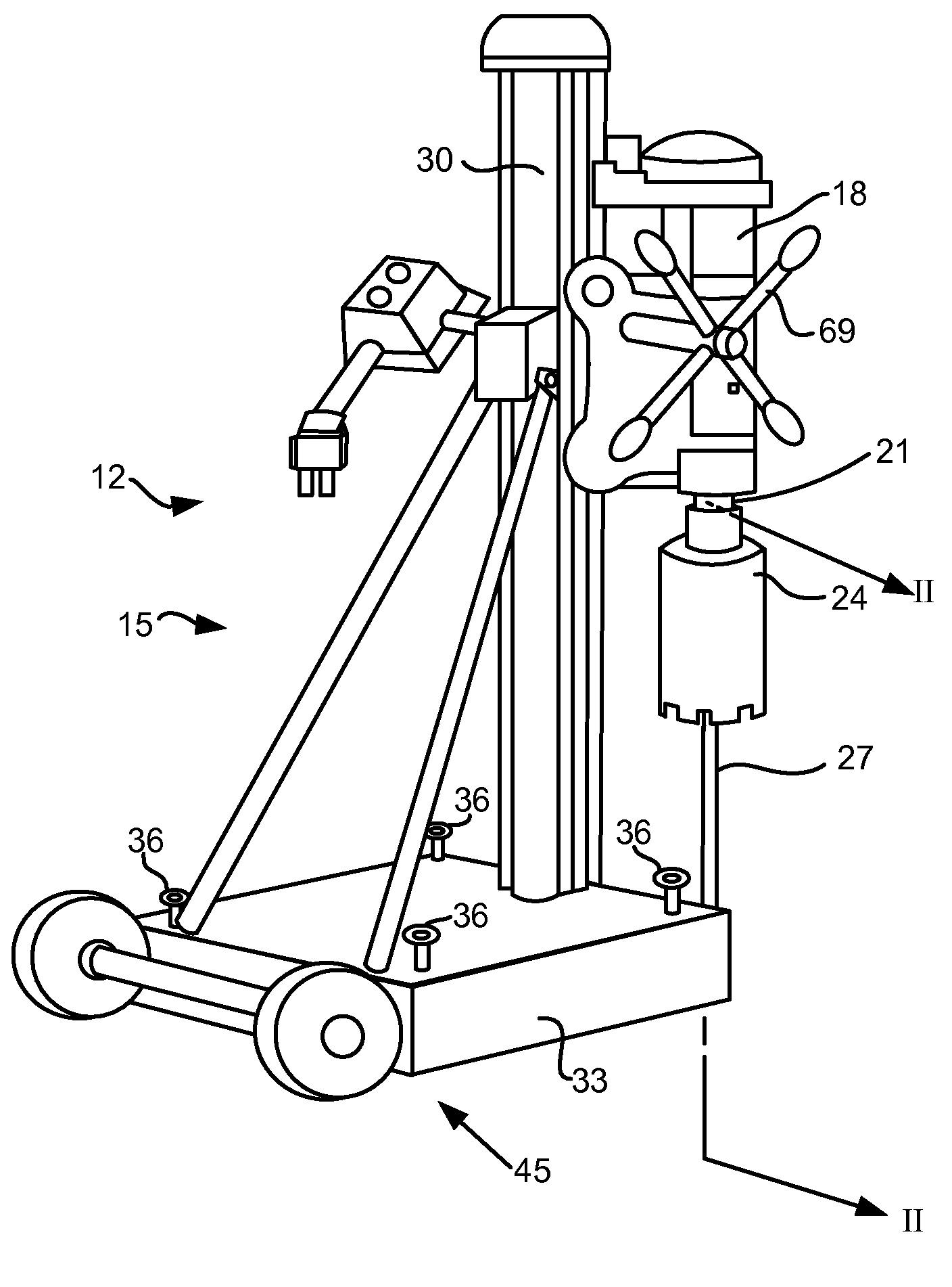 Apparatus, system, and method for catching a core