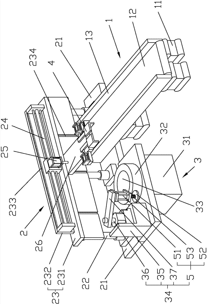 Automatic conveying device used for electronic product detection