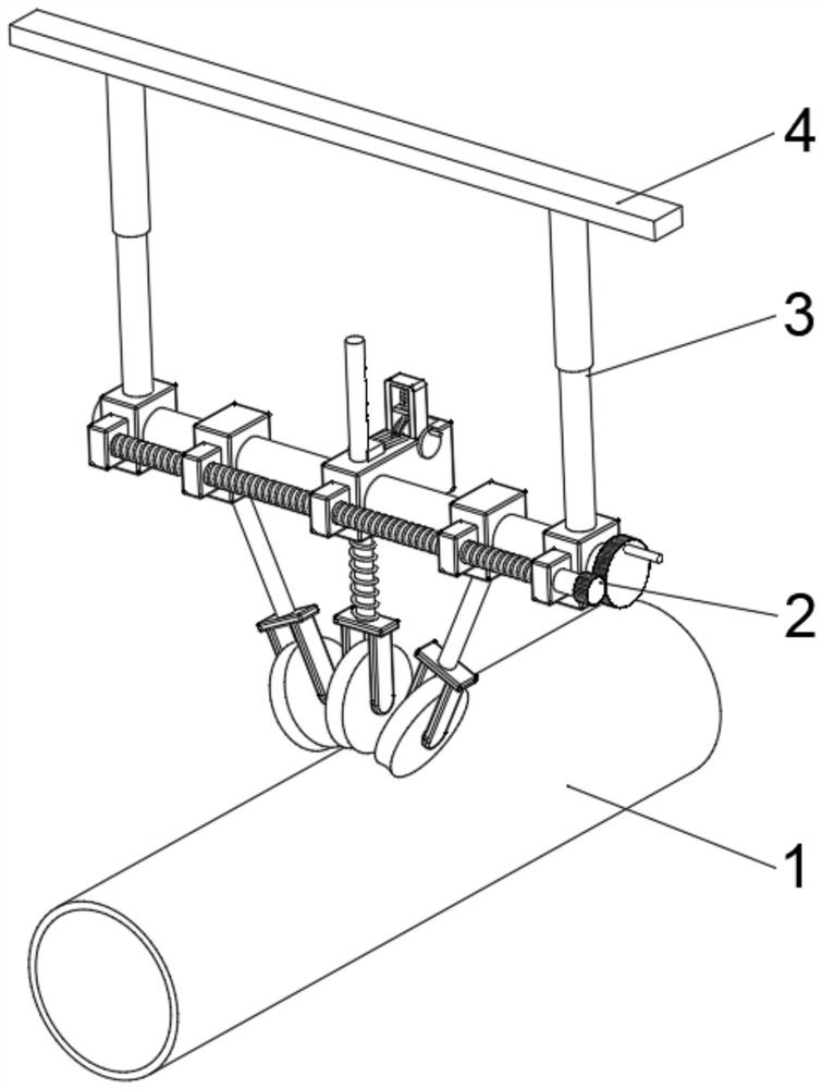 Three-piece type roller for calendering of weld