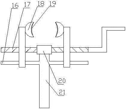 Stripping device for armour unit of 10-kV cable