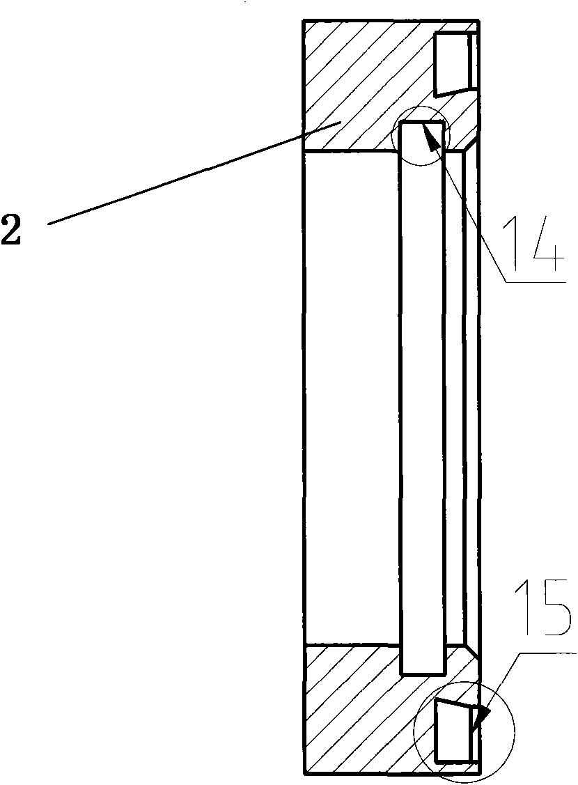 Airproof radio frequency coaxial connector