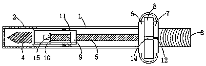 Amniotic membrane breaking mechanism for obstetrical department