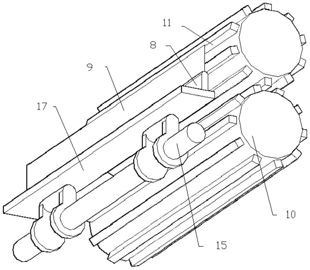 An automatic peanut harvesting device