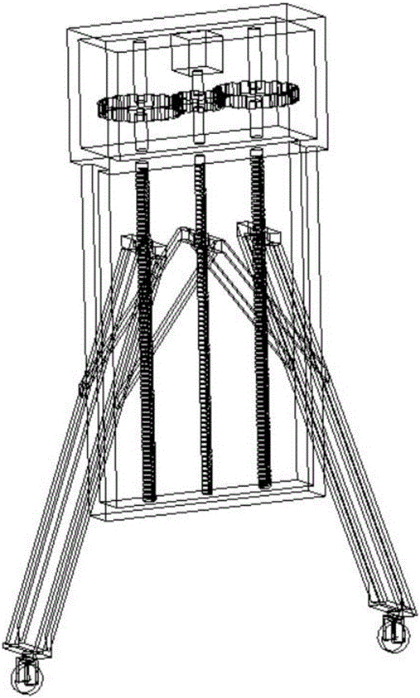 Intelligent supporting device for electric car