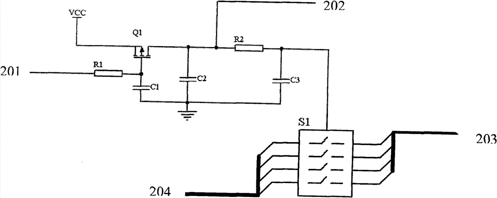 Equipment with contact type IC (Integrated Circuit) card slot and contact type IC protective circuit