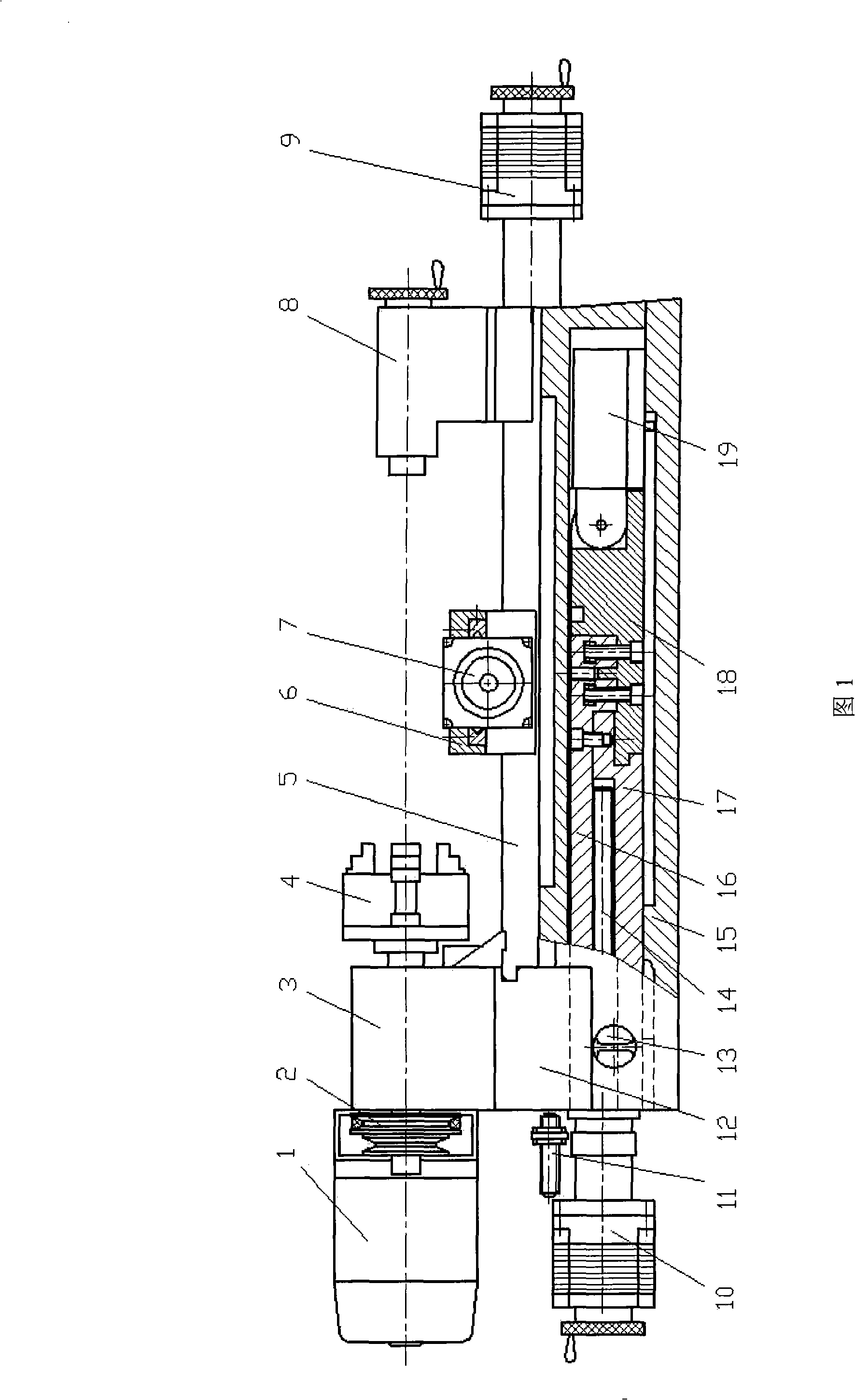Changeable minisize multifunctional numerically-controlled machine tool