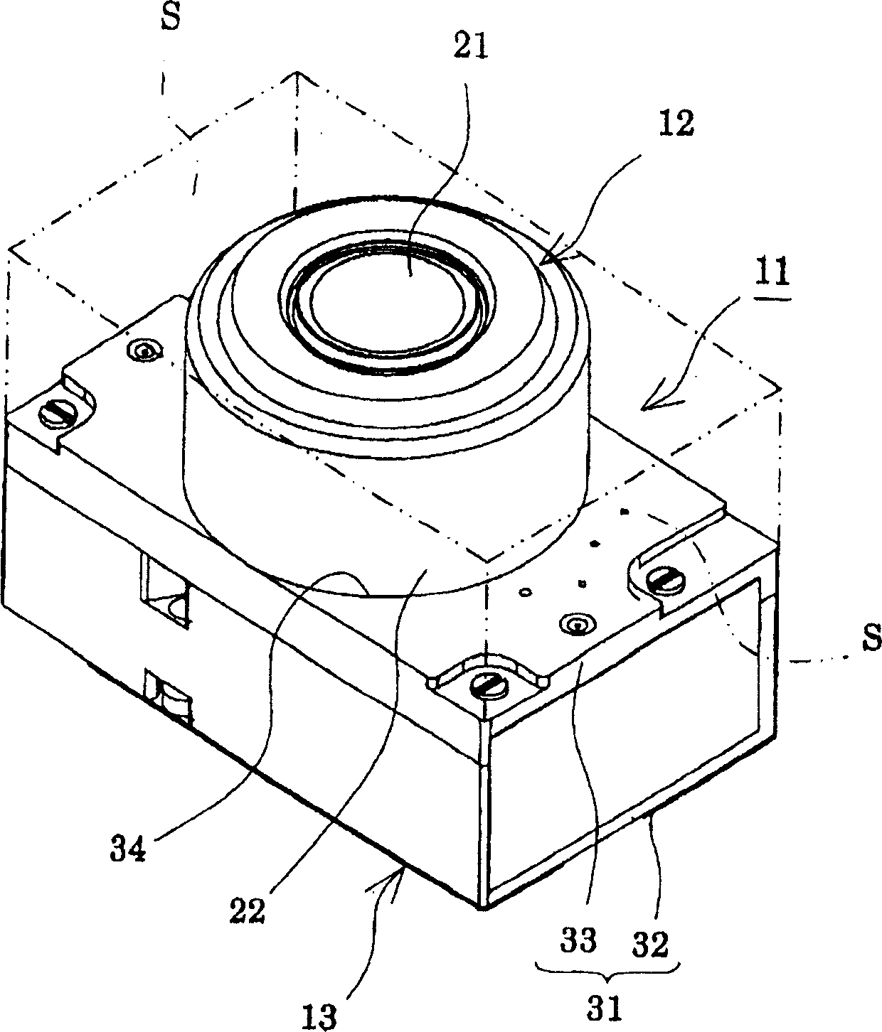 Lens cone driving device, and lens driving module and camera module