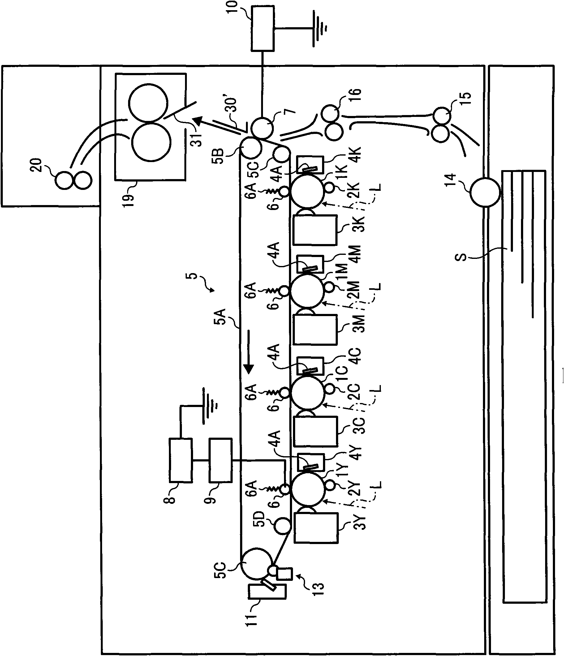 Transferer and image forming apparatus