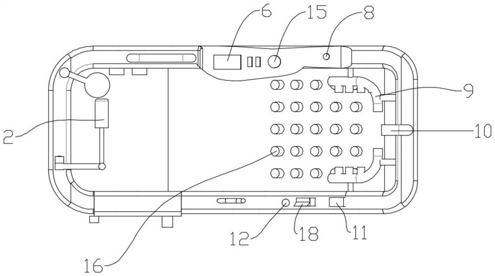 Intelligent bathtub suitable for elderly apartments