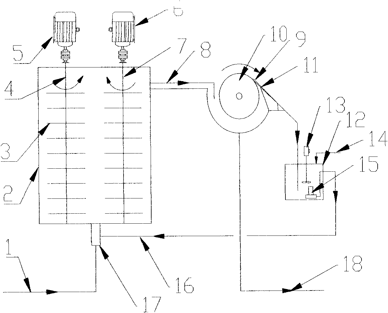 Residual sludge cell wall breaking method