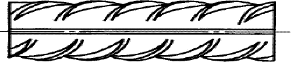 Rolling method of small size straight ribbed round steel