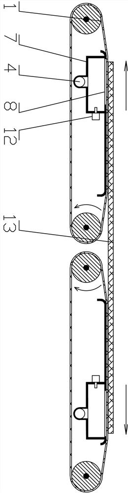 A corrugated paper wrinkle removal device and method