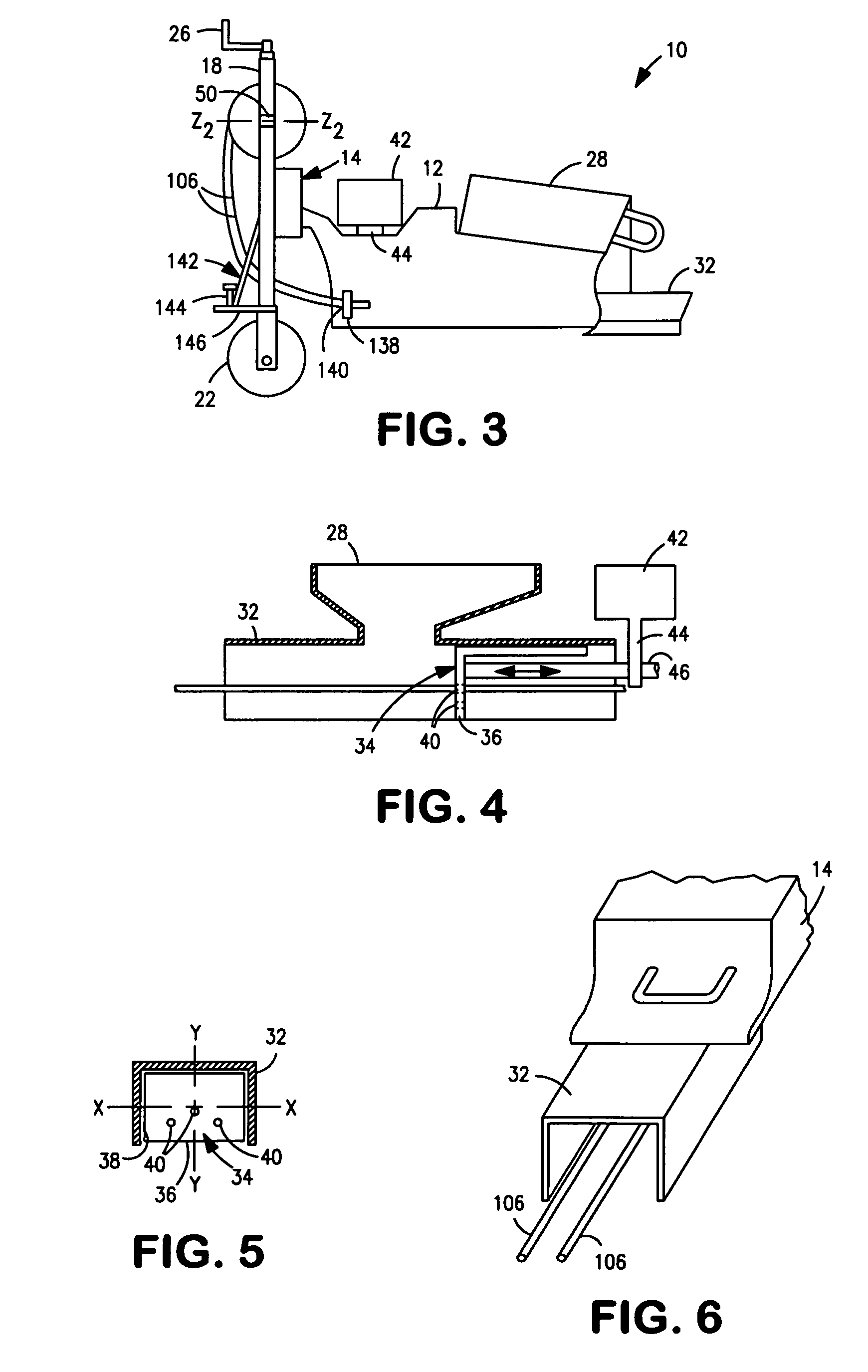 Cable guide system for a mold forming and extruding machine and a method of use