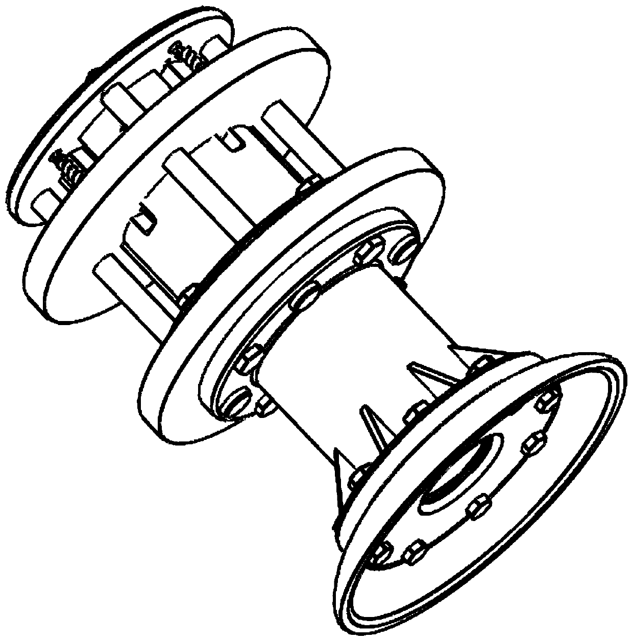 An adjustable-speed subsea oil pipeline cleaning pig