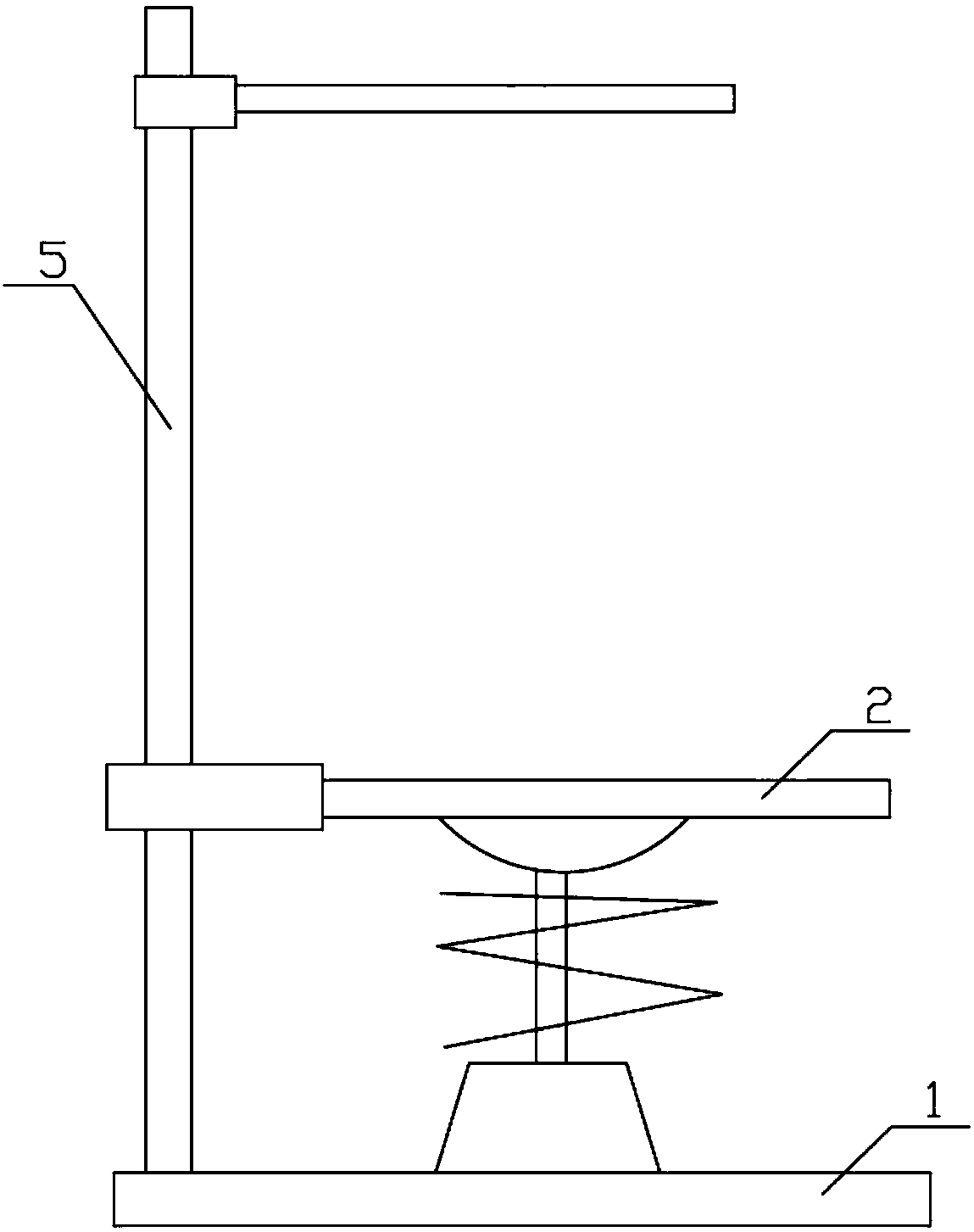 Fixing device for grinding equipment