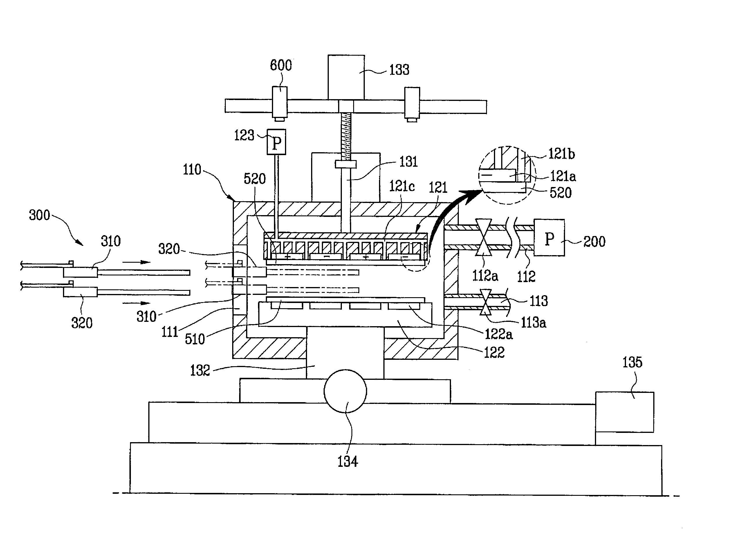 Stage structure in bonding machine and method for controlling the same