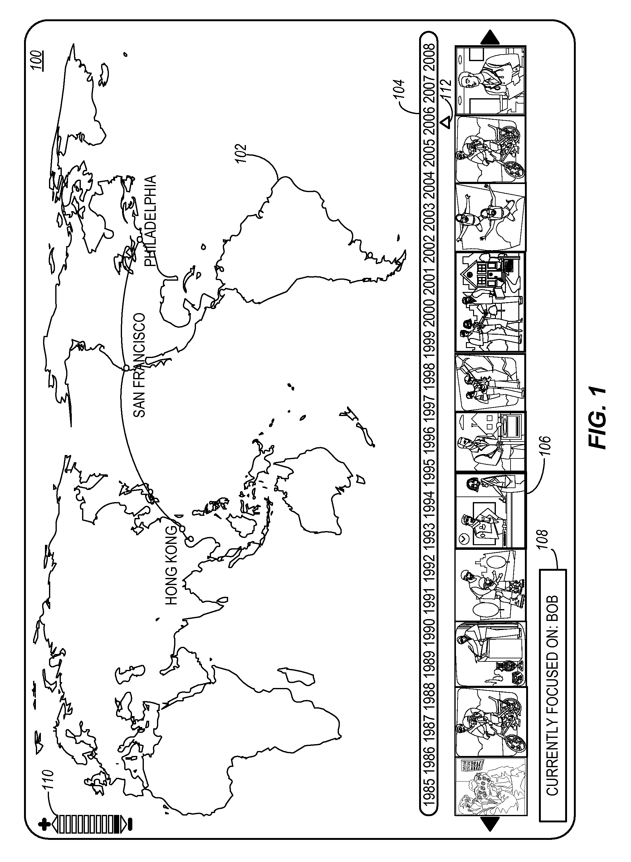 Method and system for traversing digital records with multiple dimensional attributes