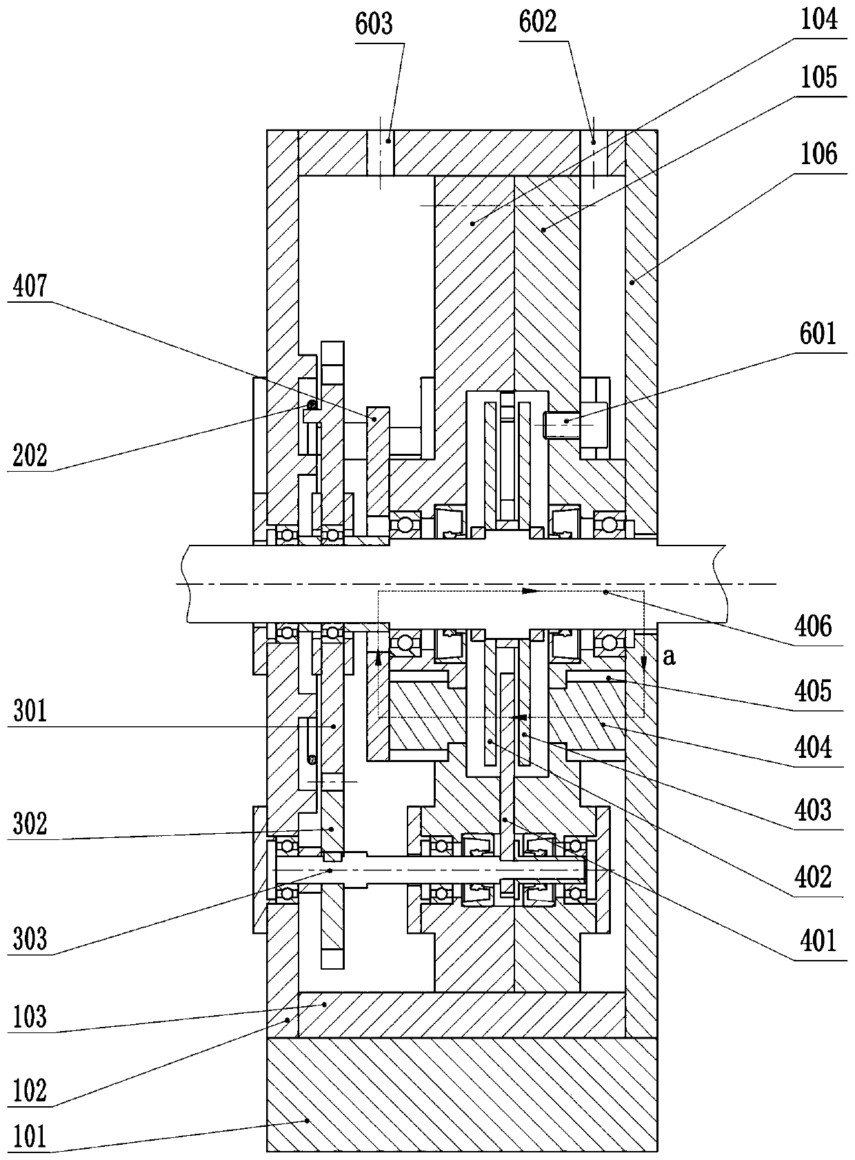 A magnetorheological fluid brake