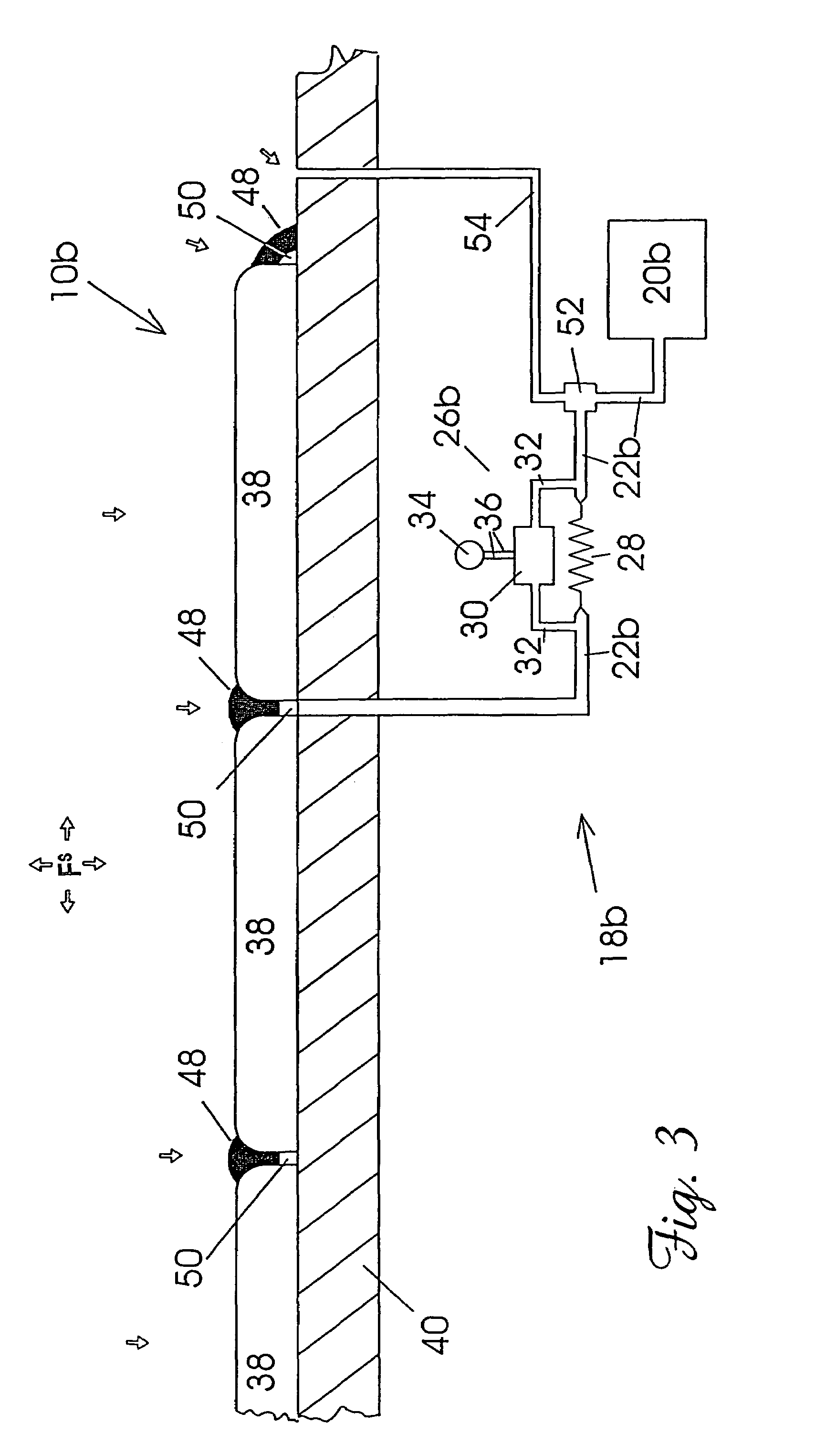 Method and apparatus for monitoring the integrity of components and structures