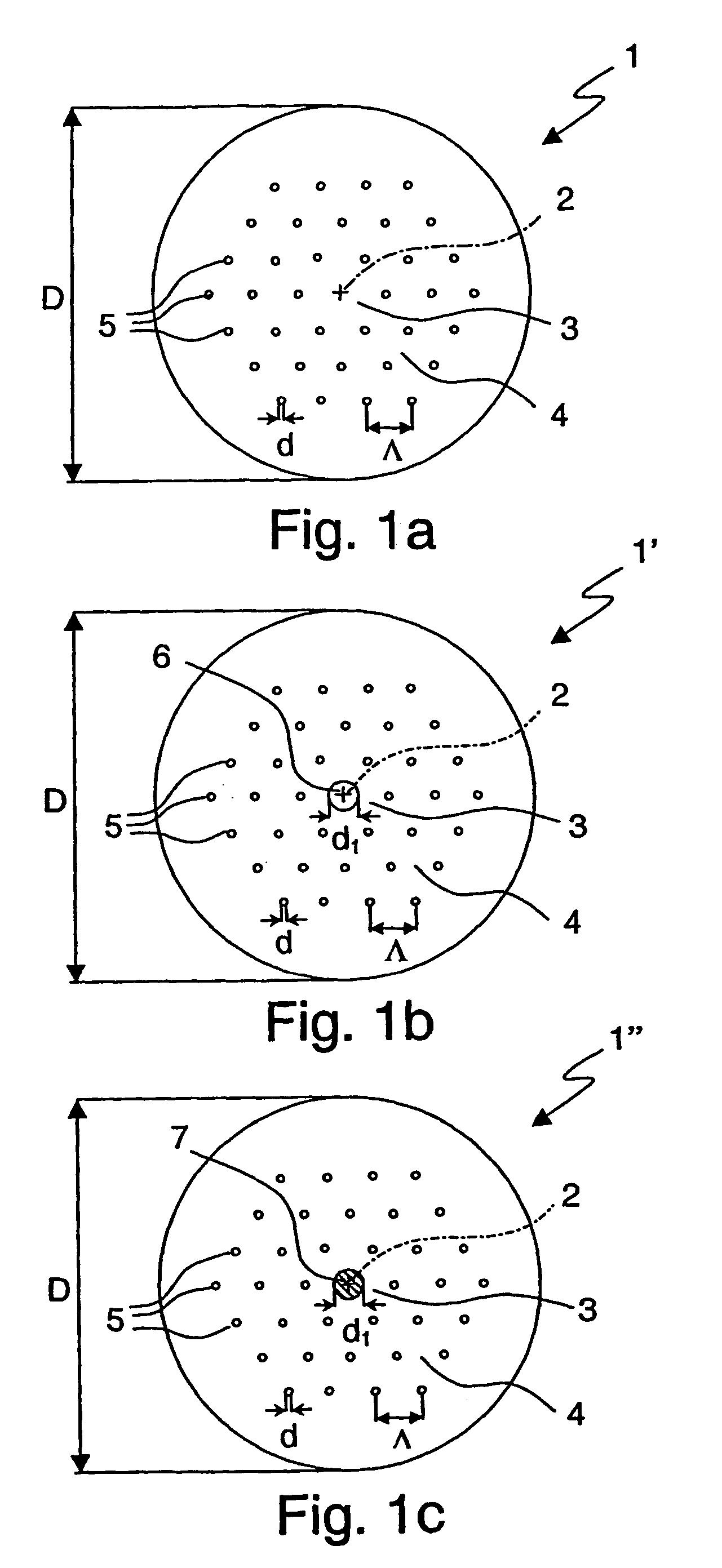 Process for manufacturing a micro-structured optical fibre