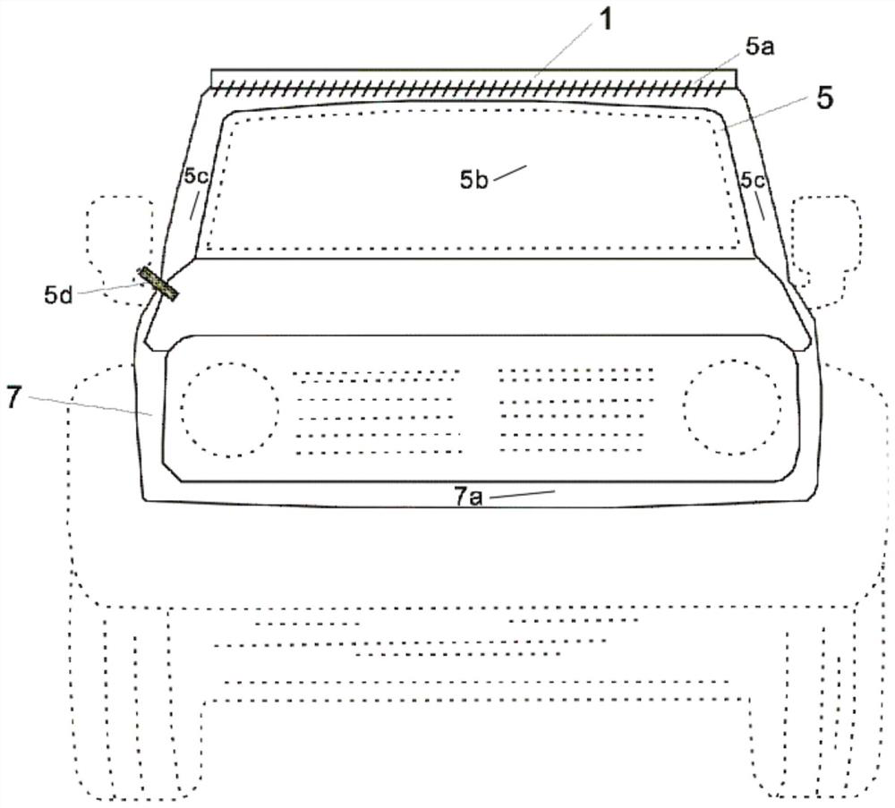 Detachable scratch-resistant transparent protective cover for cross-country vehicle