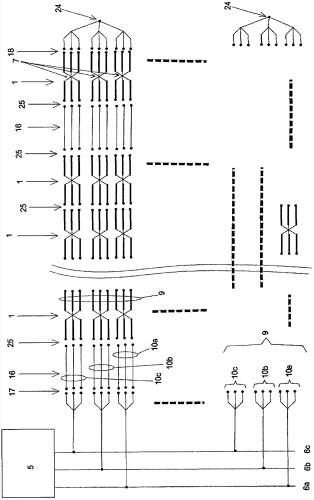 Electric heating system for fluid transportation pipe and pipe assembled with electric heating system