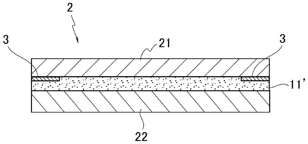 Adhesive sheet, display body and their production method