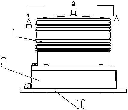 A solar low-intensity aviation obstruction light